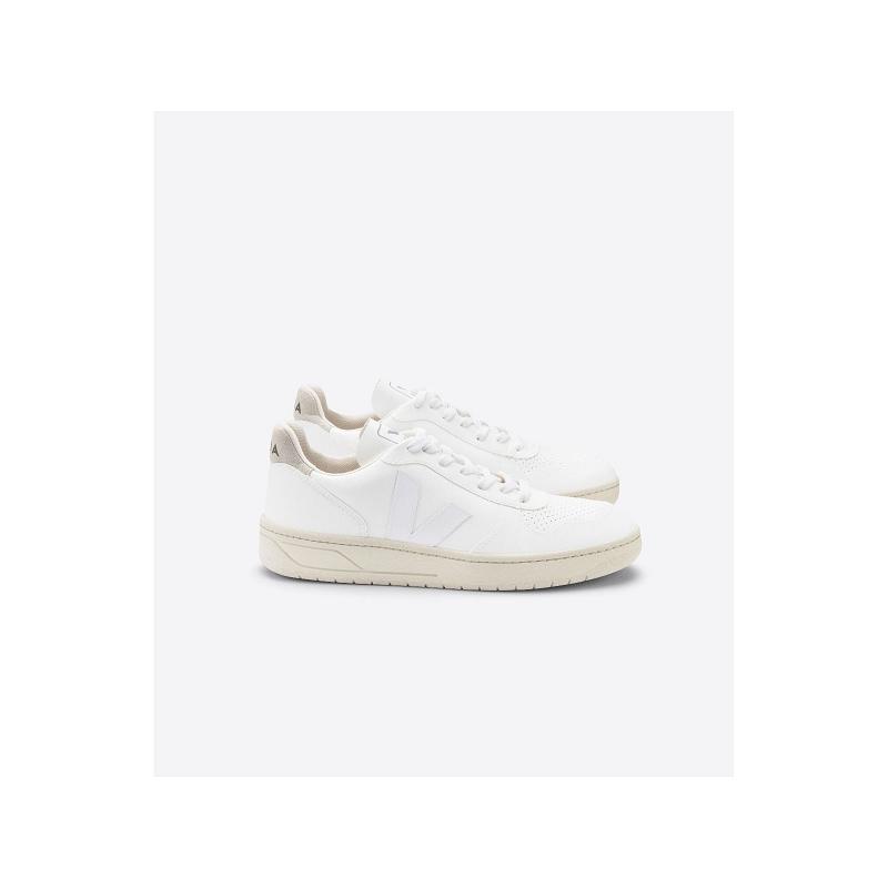 Tenis Veja Hombre Outlet - V-10 Zapatillas Blancas ES222715